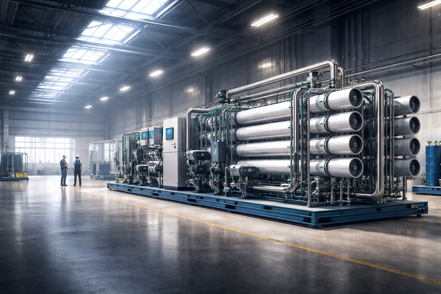 High-Capacity Industrial RO Plant